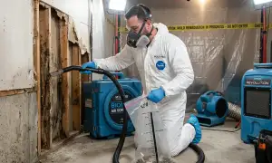 Mold remediation services in McAllen, TX for water damage cleanup and removal